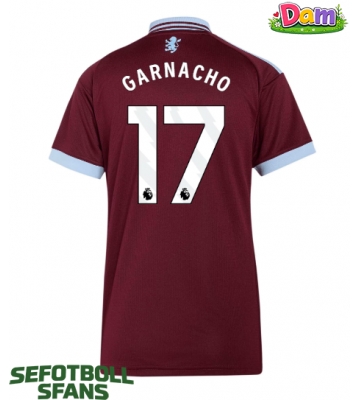 Aston Villa Alejandro Garnacho #17 Hemmatröja Kvinnor 2026-27 Kortärmad